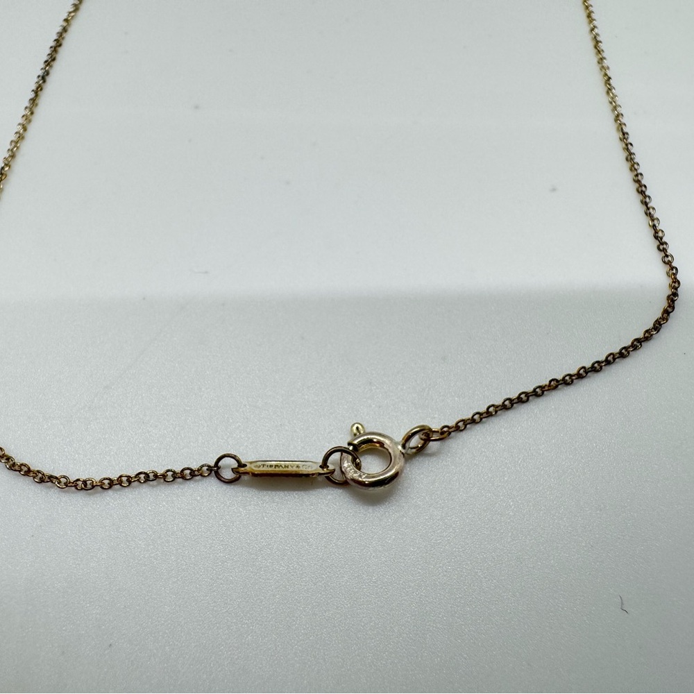 Tiffany & Co Return to Tiffany Double Heart Necklace Silver 925 Rubedo Metal New - Picture 6 of 12